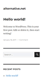 Mobile Screenshot of alternative.net